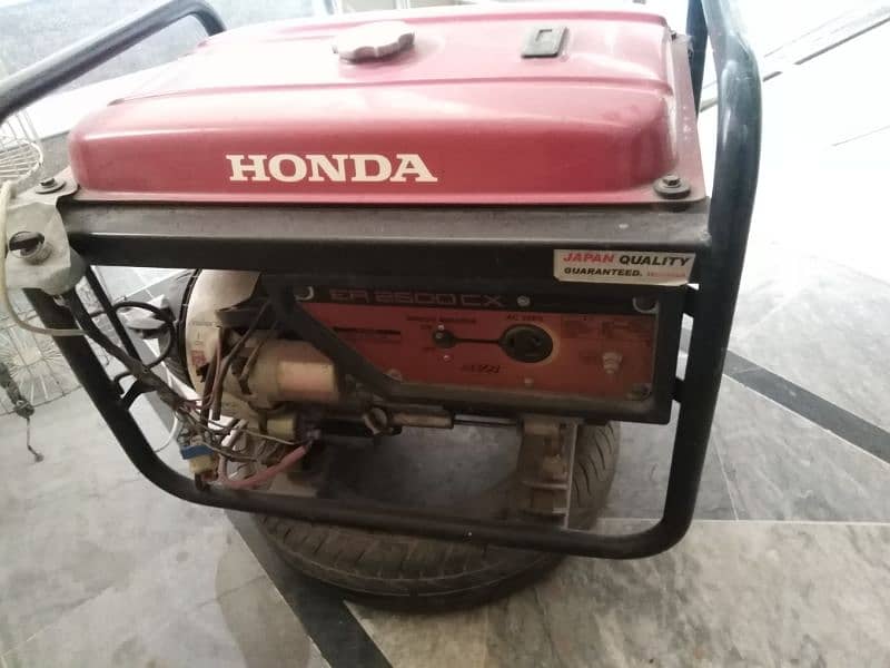 Honda ER2500CX  generator ||  2.2KVA MAX OUTPUT 1