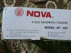 nova sandwich maker
