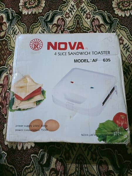 nova sandwich maker 5
