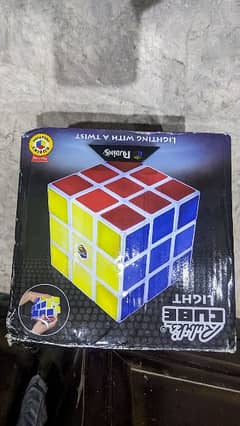 Rubik's cube big n high quality light effects came from Germany