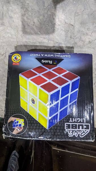 Rubik's cube big n high quality light effects came from Germany 0