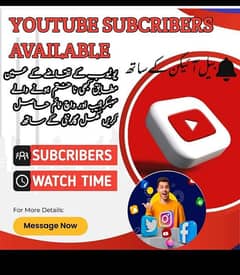 You tube subscribers & Watchtime