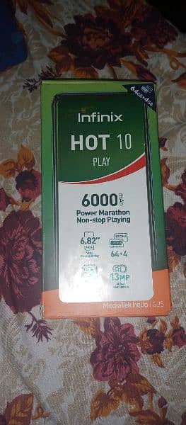 Infinix hot 10 play condition 10/10 1