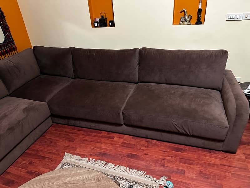 L shape sofa 2