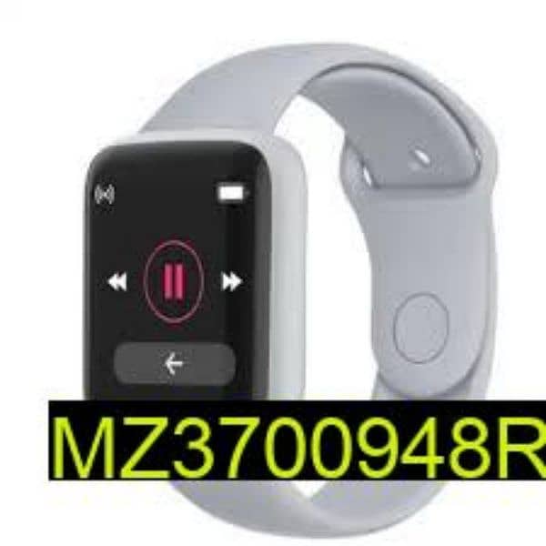 smart watch, series D20, silver 2