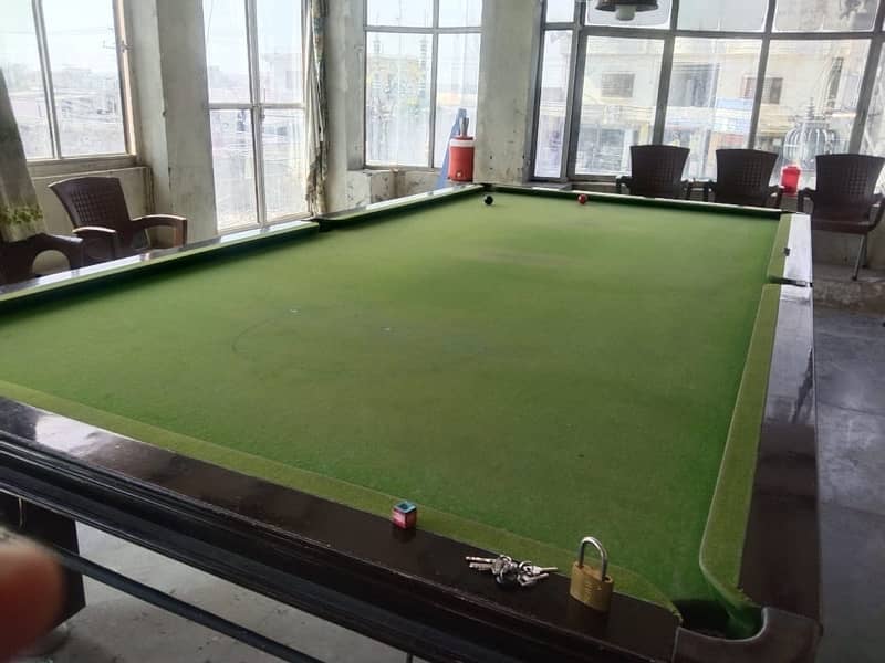 snooker table for sale 6x2  (2) 5x10 (1)4x8 (1) 2