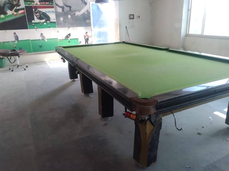 snooker table for sale 6x2  (2) 5x10 (1)4x8 (1) 3