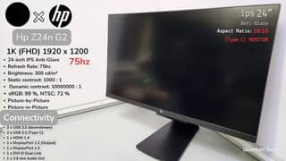 HP z24n G2 24 inch IPS monitor