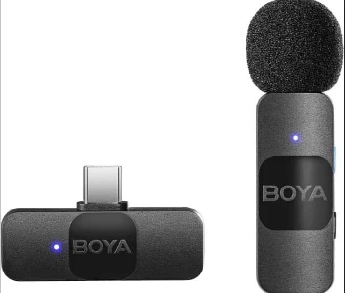 Boya BY-V10 noise cancellation mic 1