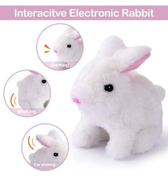 Walking and Talking Rabbit Toy For Kids 1