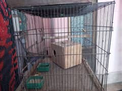 Cage sirf 10 din use hua ha size 2×1.5 new condition