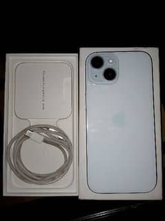 iPhone 15 128 gb JV 4 month used water pack phone scratch less phone
