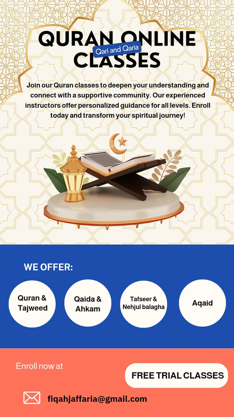 Online Quran classes for Fiqah-e-jaffaria students 0