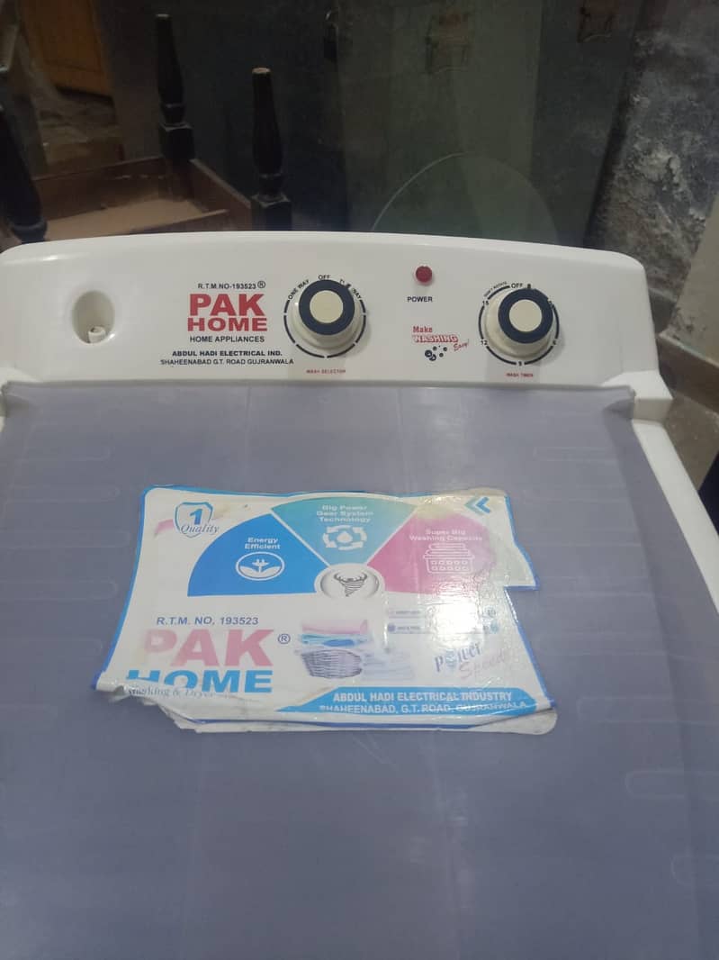 Pak home washing machine 1