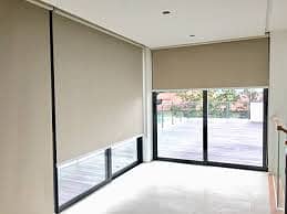 automatic remote control blinds roller blinds curtain track window 19