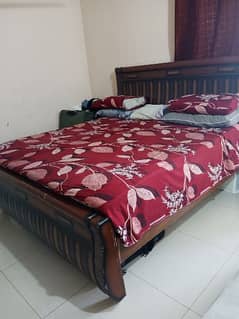 King Size Bed for sale without mattress