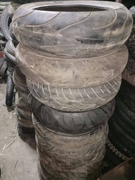 Havey bike tyres new/used 0