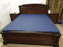 Complete Bed set with Dressing for sale without Mattresses