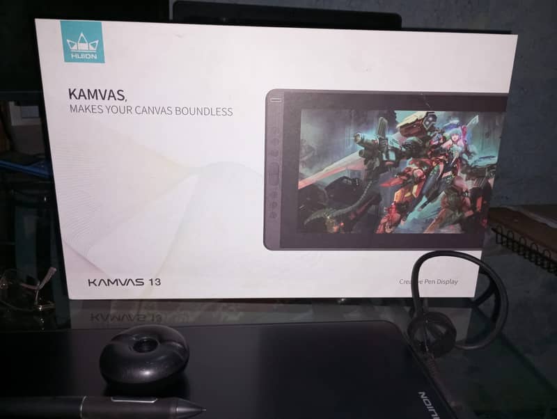 Kamvas 13 Graphic tablet wacom new condition 03463512069 4