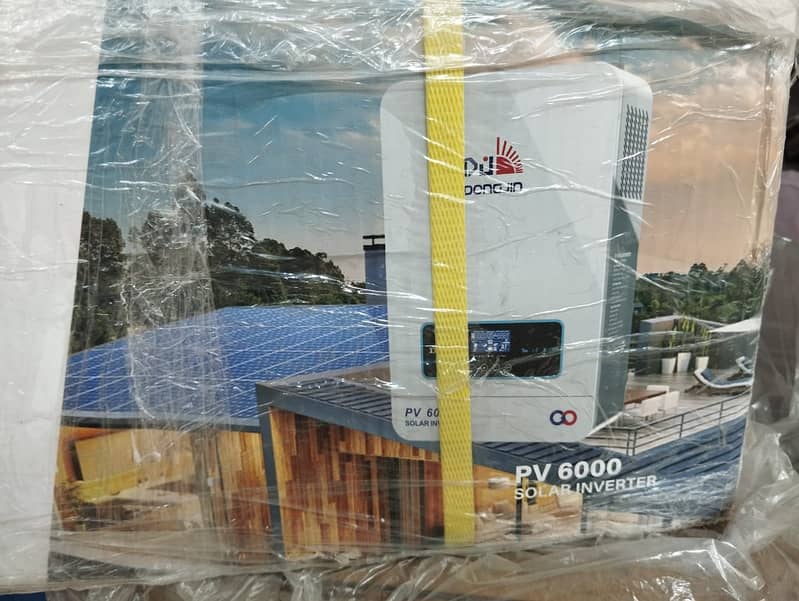 Dongjin PV6000 Off Grid Hybrid Solar Inverter 1 Year warranty Box Pack 5