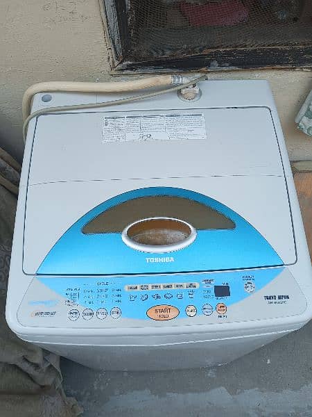 automatic washing machine (Toshiba made in Japan Tokyo) 0