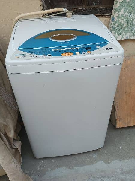 automatic washing machine (Toshiba made in Japan Tokyo) 1