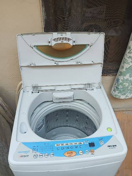 automatic washing machine (Toshiba made in Japan Tokyo) 3