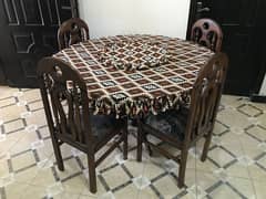 Four seater dining table