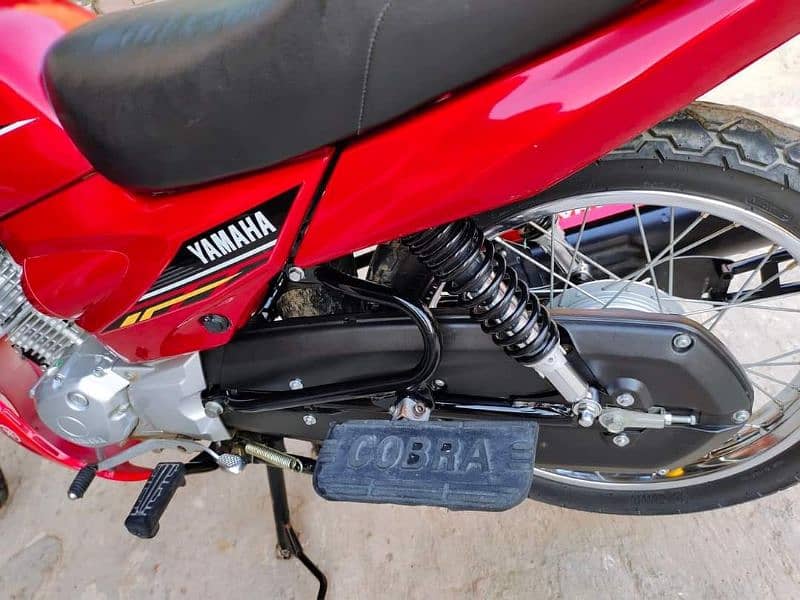 yamaha yb125z 2