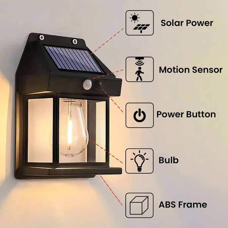 Solar Bug Zapper Wall Lamp, Solar Mosquito Zapper Killer, Waterproof 9