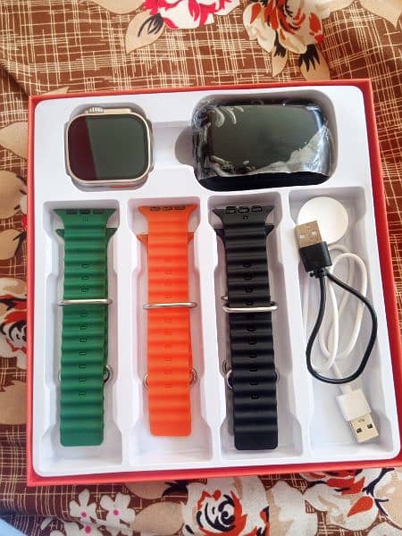 Ak 88 ULTRA 2 smart watch with M10 tvs wireless blutooth 1