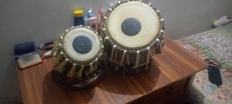 tabla pair made of original leather 0