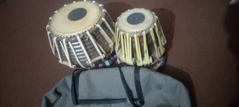 tabla pair made of original leather 2