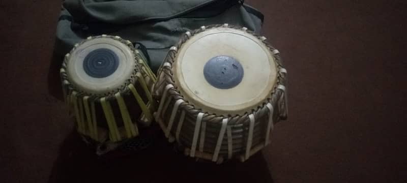 tabla pair made of original leather 5
