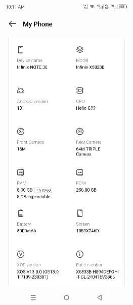 infinix note 30 8/256 6