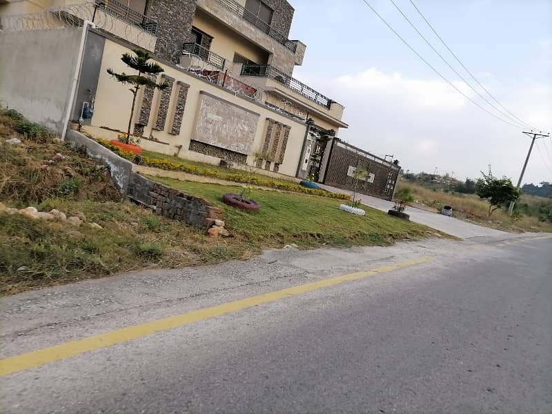 10 Marla Residential Plot For Sale. In Engineers Co-operative Housing Society. ECHS Block M D-18 Islamabad. 10