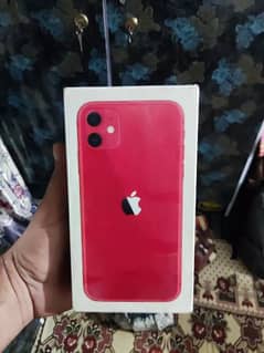 Iphone 11 with box physical sim PTA approved