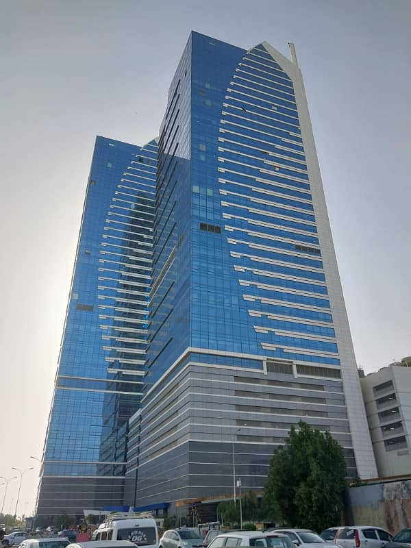 10000 Sq Ft Office Available For Rent At Dolmen Sky Towers. 0