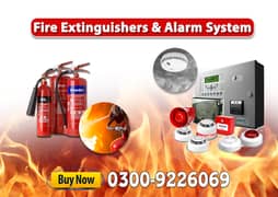 Fire Extinguisher & Fire Alarm System In DHA