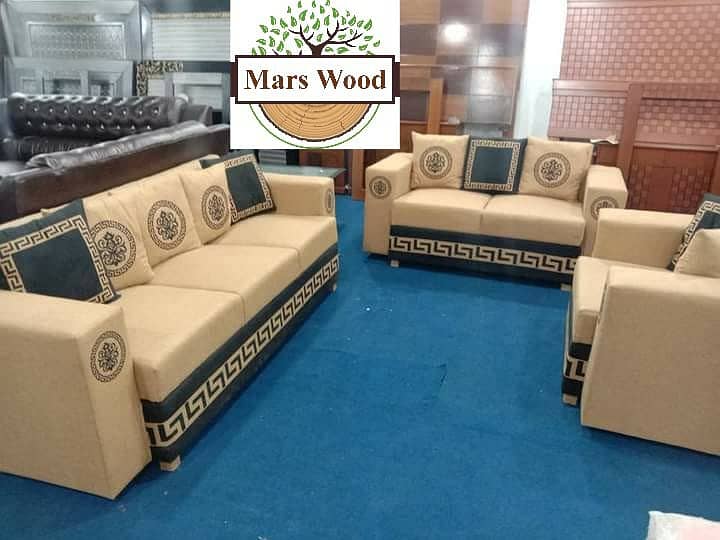 wooden Sofa/Sofa set/L Shape Sofa Set/Luxury Sofa Set/Furniture 6