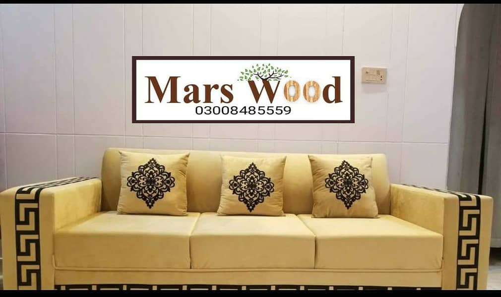 wooden Sofa/Sofa set/L Shape Sofa Set/Luxury Sofa Set/Furniture 3