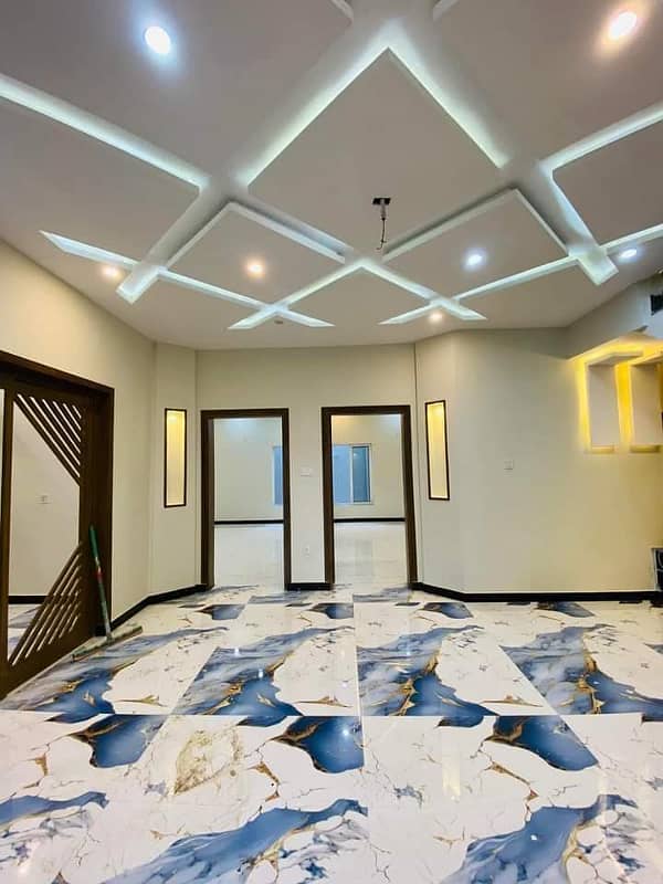 7 Marla Fresh House For Sale In Sufiyan Garden Warsak Road 12