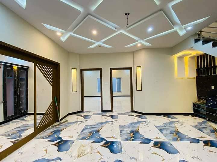 7 Marla Fresh House For Sale In Sufiyan Garden Warsak Road 14