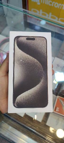 iphone 15 pro max 256GB open box only 3