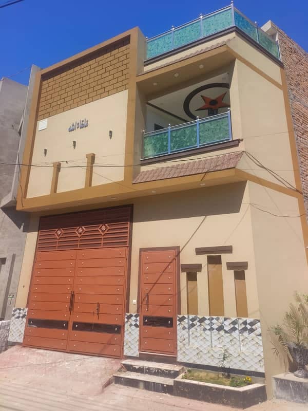 2.61 Marla Fresh House For Sale At Executive Lodges Warsak Road 0