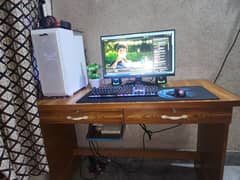 Computer Table Good Quality With Side Printer Drawer