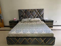 Bed Set /Wooden Bed/Poshish Bed se/Side Table /Dressing/Furniture