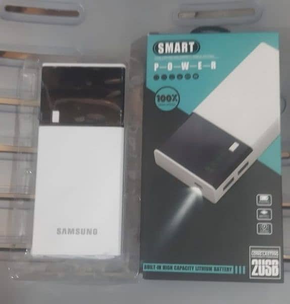 Samsung 18650 Battery Powerbank 100% 10000mAh - Random Color . 2
