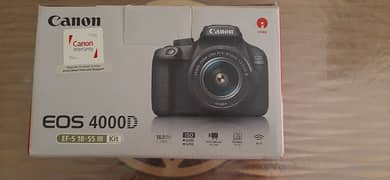 Urgent Sale Canon DSLR Camera brand new
