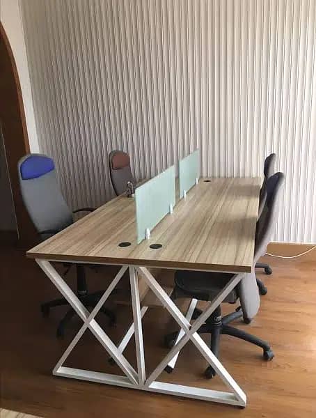 Workstation Meeting table and Chairs ( office furniture ) 2